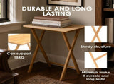 Foldable Bamboo Laptop Table, Bed Tray & Snack Table Portable & Space-Saving V1181-HO0160-NEW