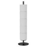 Household Floor-Standing Single-Pole Long Tissue Paper Holder-Black V1161-860045