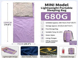 Ultralight 1.5lbs Sleeping Bag 50-70&degF for Warm Weather
Waterproof nylon shell, breathable polyester V1107-CS-MDMXA7