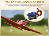 10Pcs SG90 9G Micro-Servo for RC Airplanes Fixed Wing Airplane Model Telecontrol Airplane Toy Servo V1369-AZ3-W-11568