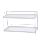 2 Tier Bathroom Countertop Counter Standing Rack Cosmetic Holder Storage Shelf Cosmetic V1294-YM0706-3117230205212