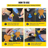 Paintless Dent Repair Tools Hail Damage Remover 89 Pcs Body Dent Removal V952-QCAHXFQ89220VP03AV3