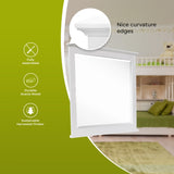 Celosia Dresser Mirror Vanity Dressing Table Acacia Wood Timber Frame - White V315-VO-SALA-06