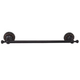 Towel Bar Copper Retro Space Saving 40CM Multifunctional Tilt Proof Single Towel Rack for Bathroom V1294-YM0706-3112230063311
