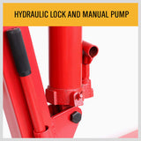 2-Ton Hydraulic Engine Crane Foldable Hoist Stand for Mobile Garage Lifting- Workshop Essential V465-SDY-97262