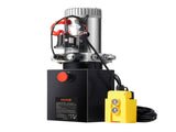 Hydraulic Pump, 4 Quart Hydraulic Power Unit, Single Acting Dump Trailer Pump, 0.91 GPM Flow Rate, V952-YXYYB12VZLDJA6M7WV0
