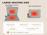 USB-Powered Heated Cushion with Faux Rabbit Fur, Ideal for Office Chairs, Car Seats, Outdoor Use, V1341-ZY-K4RL42UJ-WHITE