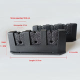2 Pcs Magnetic Fishing Rod Holder for Car Fishing Pole Rack Vertical Rod Storage Holders for Truck V1192-AZ-W-3007