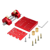 Adjustable Honing Guide Tool Set for Woodworking Chisels and Plane Blades with Rolling Base Angle V1341-ZY-QTSC5FT4-RED