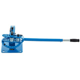 YP-9 Manual Bender, Soild Round Square Bar Metal Bender with 7 Dies, Metal Rod Bar Bender V952-SDWGJ1-3INCH00001V0