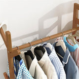 70cm Clothes Rack Stand Storage Shelves Modern Coat Tree V63-840851