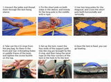 Boat Shade Canopy Boat Sun Shelter Sailboat Awning Cover Portable Fishing Tent V1369-AZ3-W-15994
