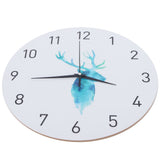 29CM Retro European Style Wall Clock Silent Non Ticking Clock for Living Room Bedroom Decor V1294-YM0721-3115210009811