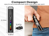Portable Smart Breathing Trainer Rechargeable Respiratory Exercise Device with LED Progress Bar V1107-CS-HXXLQ