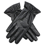 Womens Premium Kangaroo Leather Gloves 100% Wool Lined Winter Warm - Black - Small V563-77-0039-BLACK-S