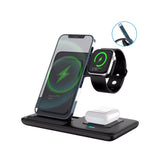 Multi-device 3-in-1 Foldable Wireless Charging Station iWatch Series 9 8 7 6 SE 5 4 3 2, Ultra V1105-YACDQ-002