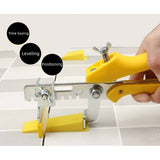 1000x Tile Leveling System Clips Levelling Spacer Tiling Tool Floor Wall V63-839361