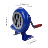 Portable BBQ Blower for Campfire, Backyard Grilling, Outdoor Cooking, Fire Starter Tool for Easy V1366-AZ2-W-19195