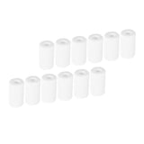 12Pcs Bandage Wrap Natural Latex Elastic Self Adhesive Wrap for Cows Dogs Horses 10cm White V1294-YM0523-3111220104717