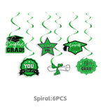 Graduation Decorations Set,Congrats Grad Banner Class of Backdrop, Balloons & Streamers Kit for V1369-AZ3-W-13514