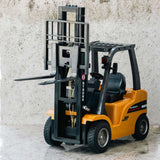 110 Scale 2.4G 8-Channel Metal Remote Control Forklift Construction Vehicle with Lifting Function & V196-1577