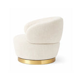 Interior Ave - Luna Swivel Armchair - Vanilla Oat V355-IA-OCC-LUN-NAT