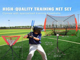 7x7 ft Baseball Softball Practice Net, Portable Baseball Training Net for Hitting Catching Pitching, V952-77YCDPJXLW77Z9CFSV0