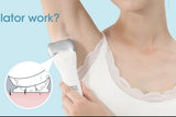 7 in 1 Epilator Hair Removal for Women Face Massage and Body Exfoliator V1263-JX-6615