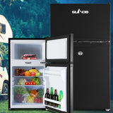 Glacio 90L Portable Fridge Freezer Bar Upright 12V/24V/240V Camping Caravan PFN-F-90-D-BK