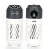 Car Air Purifier Air Freshener Portable Oxygen Bar Ozone Negative Ionizer Cleaner-White V201-W10958258