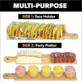 Taco Tray Holder Food Charcuterie Kitchen Gift V63-921041