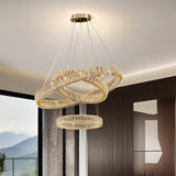 BAMDECOR C3319 Modern Crystal Chandeliers Lighting Contemporary Round Chandelier Lighting V255-C3319-2-080604