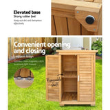 Gardeon Portable Wooden Garden Storage Cabinet FF-WD-SB-95