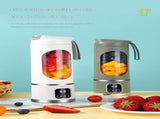 2-piece Purple and Green 7.4V Portable Blender Smoothie Maker 450ml Wireless Rechargeable Juicer Cup V888-ELOSUNG50323