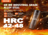 3/8" Drive Impact Socket Set, 15 Piece Deep Socket Set Metric 8-22mm, 6 Point Cr-Mo Alloy Steel for V952-CJTTZJ1CRMO1D0PTUV0
