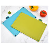 4pcs Food Classification Chopping Boards PP TPR Portable Non Slip Cutting Boards Kitchen Tools V1294-YM0716-3118220120012