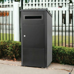 Parcel Delivery Drop Box Mailbox - Secure Home Package Post Locker 38x38x90cm V238-SUPDZ-40376876040272