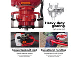 Giantz Post Hole Digger Motor Only Petrol Engine Red DI-SF-RDBK
