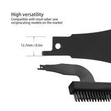 4 pcs Rust Removing Brush Shovel Set Nylon Wire Abrasive Brushes Reciprocating Blade Sabre Saw V1366-AZ2-W-03619