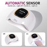 UV Nail Lamp - Fast Drying,Powerful & Efficient LED Nail Lamp with 4 Timing Settings & Infrared V1192-AZ-W-32060
