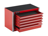 Metal Tool Box, 8.6-inch, Portable Metal Tool Box with 5 Drawers, Small Tool Chest with EVA Liners V952-CTSBXSGJX86IY6PZFV0