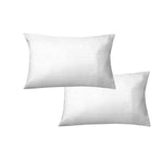 600TC Pair of Narrow Self Striped Standard Pillowcases White V442-GHT-PILLOWC-600TCNARROWSTRIPE-WHITE-ST