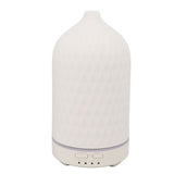 Essential Oil Diffuser Ceramic Rhomboid Aromatherapy Diffuser Ultrasound Cool Mist V1294-YM0901-3113230285411