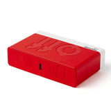 Lexon Flip Classic Reversible Alarm Clock PANTONE - 2035 Red V398-LD-LR157PT-R