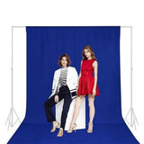 2Mx3M Blue Hridz Muslin Backdrops for Photography V571-HZBGBDBWGRGR-BLU