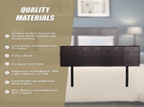 PU Leather Queen Bed Headboard Bedhead - Brown V63-768135