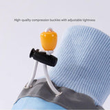 Blue 3XL Size Dog Protective Care Set - Polyester Elbow Sleeve, Adjustable Taffeta Dog Boots with V888-ELOSUNG56042