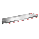 Cefito 1200mm Stainless Steel Kitchen Wall Shelf Mounted Rack SSW-30120-SL