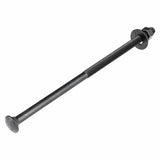 3/8" x 12" Black Carriage Bolt Kit, Grade 307A, Ceramic Coated for Exterior Use, 2X Rust V1258-DP02-F-78