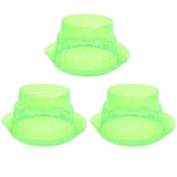 10Pcs Slug Collars PP Green Transparent Slug Snail Protective Collar Garden Cloches for Household V1294-YM0901-3111240249611